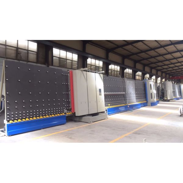 Curtain Wall Double Glazing Equipment , Insulated Glass Machinery Full Automatic