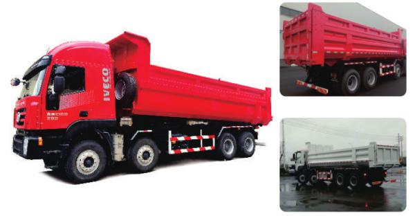 Max Speed 90km/H Lightweight Dump Trailer Special Transport Vehicle Material Thickness 6mm