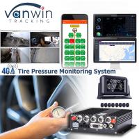 4CH 4G Wireless Truck en temps réel MDVR avec 6-24 roues Système de surveillance numérique de la pression des pneus