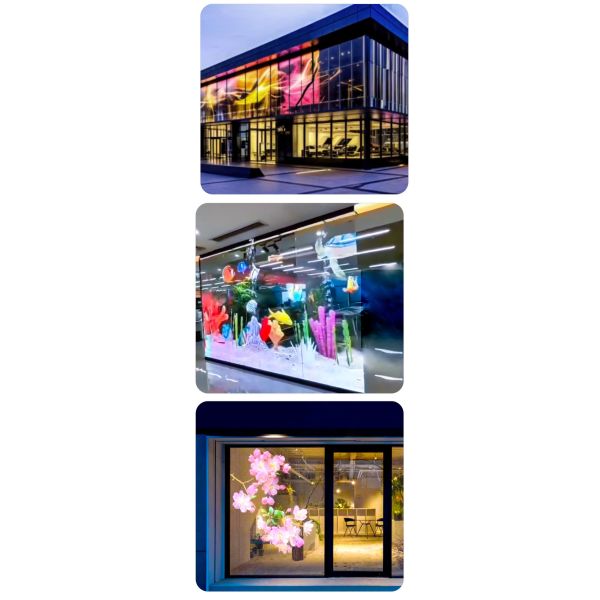 écran de film cristal LED