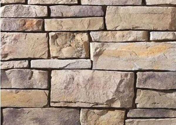Solid Surface Laguna Faux Stone , Cappuccino Cluture Stone Panels
