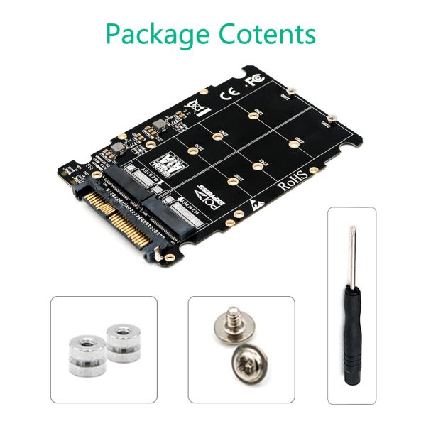 SSD M.2 к U.2 автобус U.2 SFF-8639 переходника M.2 NVMe SATA PCI e