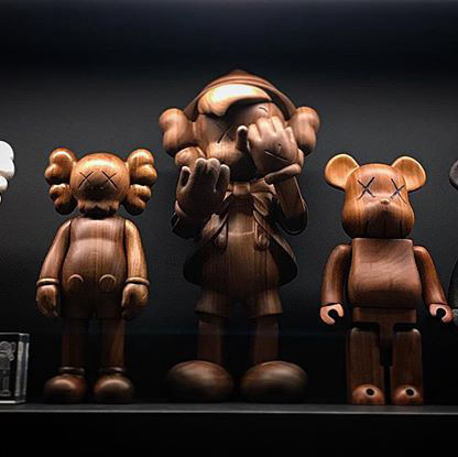 Carefully Crafted Art Wooden Doll , Large Wood Carved Bears