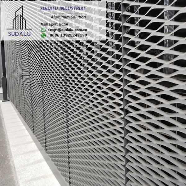SUDALU Exterior Building Metal 3D Screen Curtain Wall Cladding Aluminum Panel