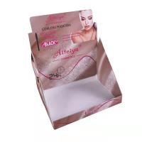 Produto de cosméticos personalizados PDQ Cartão Display Stand Display Shelf CMYK Cor OEM