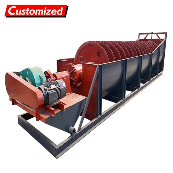 oem Screw Sand Washing Machine 175 T/h Spiral Sand Washer Sand Washing Plant Manufacture Spiral Sand Washer to motorway,hydropower, building wash, classify, eliminatecontaminants.