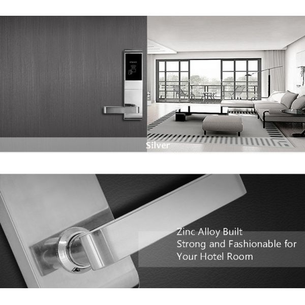 Сплав цинка замков гостиницы ключевой карты электронный для квартиры жилой
