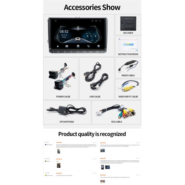 GRANDnavi 2din Android Для Volkswagen VW Polo Jetta Skoda Octavia 2 Golf 5 7 Touran Автомобильный радио мультимедийный проигрыватель