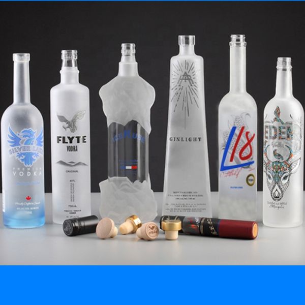 Custom 700ml 750ml Glass Bottle for Gin Rum Whiskey Vodka and More Welcome OEM Orders