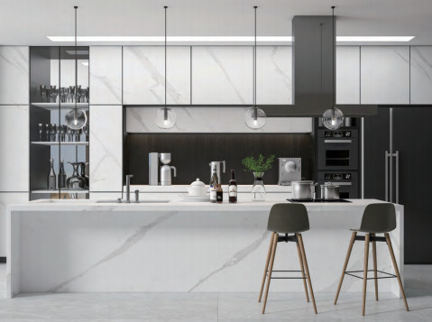 Белые Countertops камня плиты плитки плиты мрамора цвета нагревают изоляцию