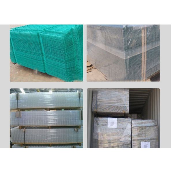 4X4 Curved Welded Wire Garden Fencing Safety For Farms / Schools