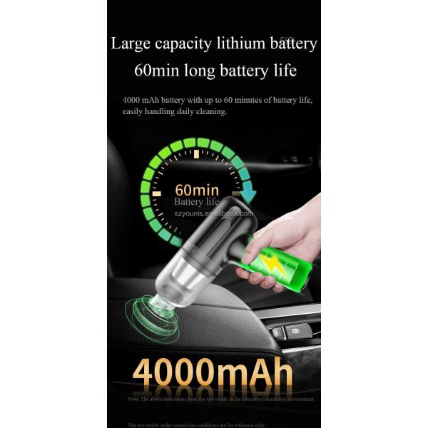 Brushless Motor Car Vacuum Cleaner Cordless Multi Filter Strong Suction Vacuum Cleaner