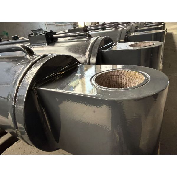 High Tonnage Customized Hydraulic Piston Cylinder Double Acting With Hard Chrome Plated Surface