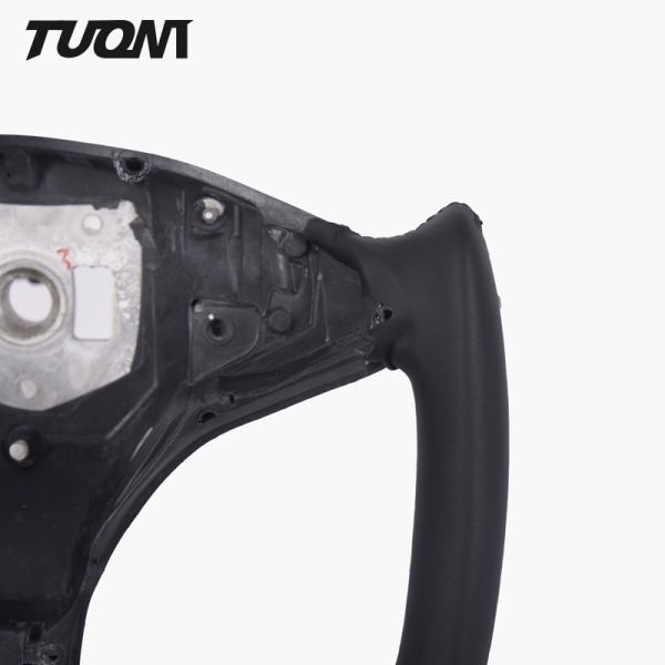 LED Sprots Car Real Black OEM Steering Wheel Tesla Model 3 Y X S Yoke