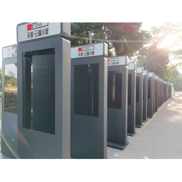 LCD пол 32 дюймов стоя знак дисплея Signage цифров акриловый