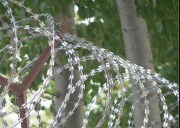 Stainless Steel 201 Military BTO-22 Concertina Razor Wire Fencing