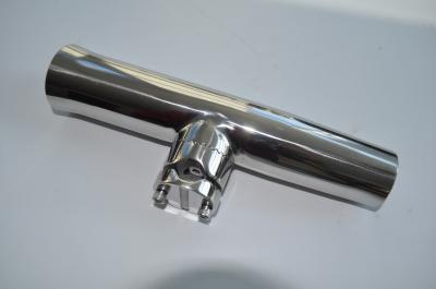 Tournament Style Stainless Steel Clamp Fishing Rod Holder  to 2 For Boat Isure Marine
