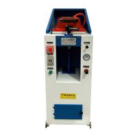Machines de pressage de semelles de chaussures manuelles pneumatiques
