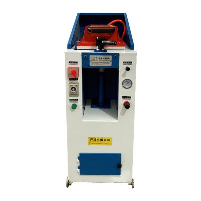 Machines de pressage de semelles de chaussures manuelles pneumatiques