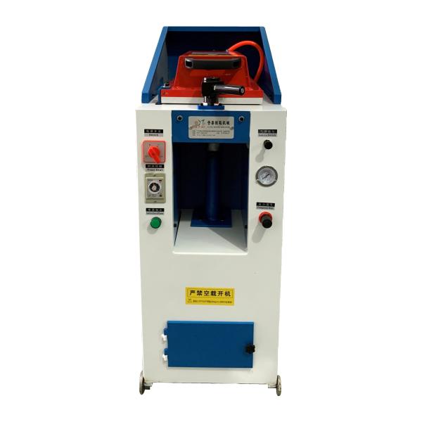 Machines de pressage de semelles de chaussures manuelles pneumatiques