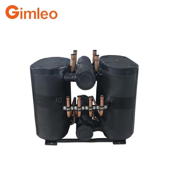 25Hp Shell de aço inoxidável / tubos de cobre de trocador de calor condensador RBH06-CMx4