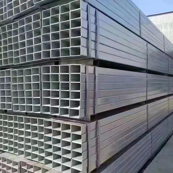 Tubo de aço galvanizado MS certificado ISO9001 para tubos quadrados de aço de 19X19 de comprimento 12M
