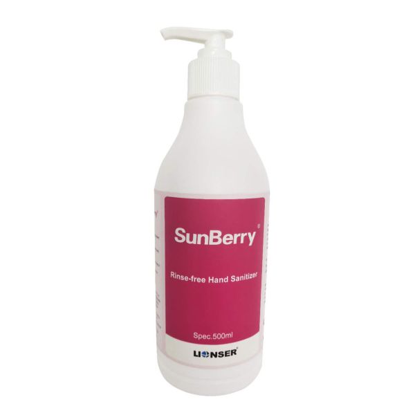 Hand Sanitizer Liquid For Hospitals Sunberry Rinse-free Hand Sanitizer Alcohol 63.00%～77.00%