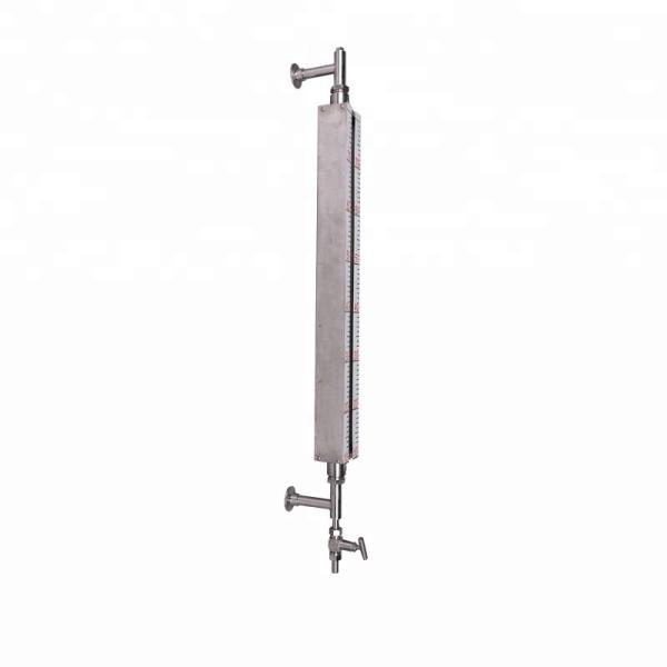 Single Or Double Color Tubular Sight Glass Level Gauge ISO9001 Approved