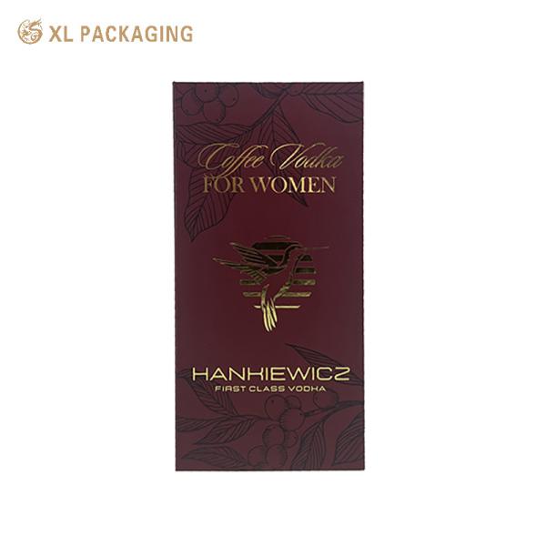 XL Packaging Custom Packaging Box Factory Custom Magnetic Wine Packaging Box With Gold Foil Logo EVA Insert
