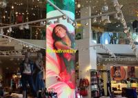 Panneau flexible polychrome d'intérieur 128×80 d'affichage à LED de la publicité d'écran de SMD P6 LED