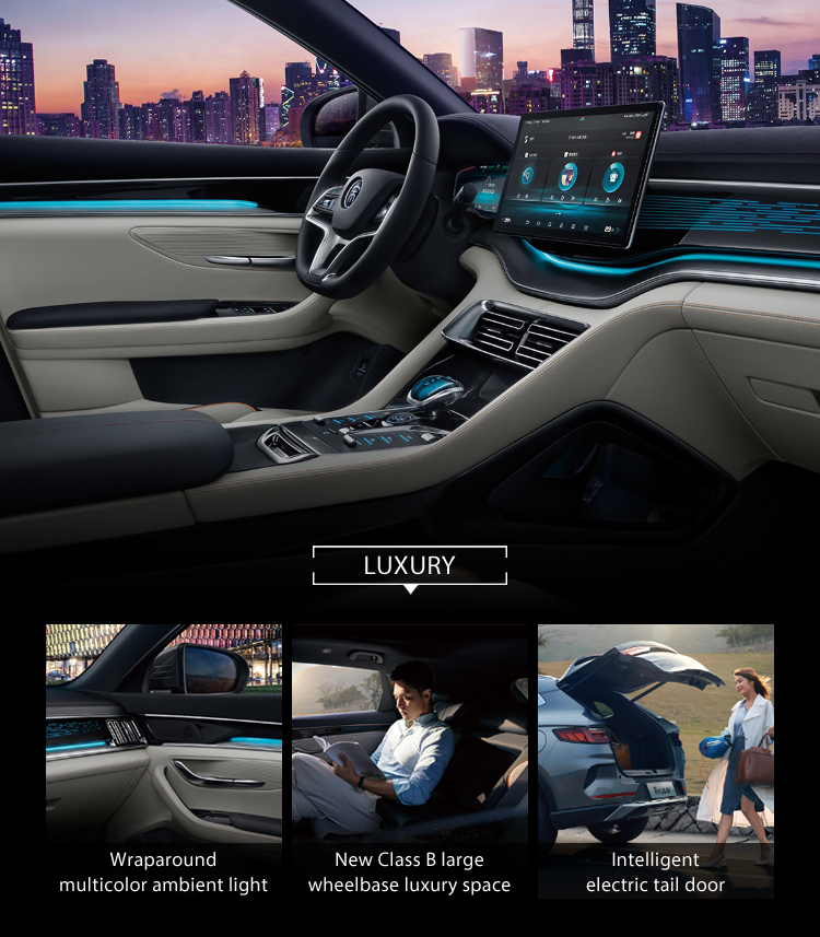 BYD Song Plus BYD EV Car Electric SUV 160Km/H For City And Travel