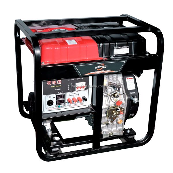 5kva 6.5 Kw Diesel Generator Portable Open Frame Diesel Electric Generator 487cc 230/400V Frequency 60Hz