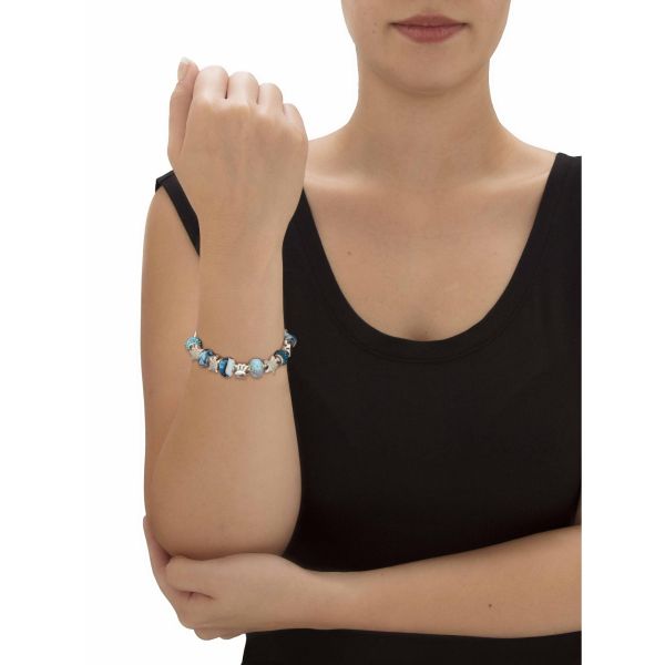 Round Blue Crystal