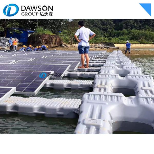 Sistema baixo de superfície da flutuação da água fotovoltaico solar produzido pela máquina de molde do sopro Abld120