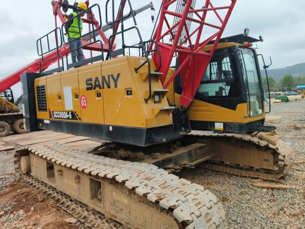 Buy high quality used 2020 60t crawler cranes online now - fast delivery!