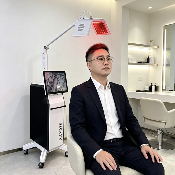 Beauty Salon Use Hair Regrowth Stimulator Machine, Effective Hair Restoration Equipment for Local Malaysia Hair Salons