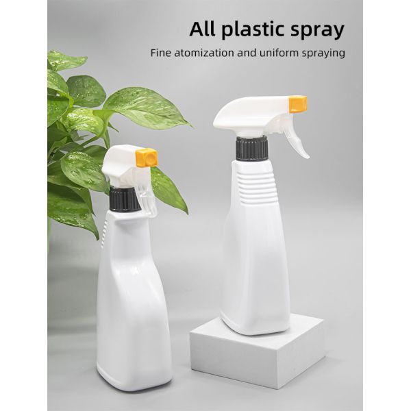 Plastic 500ml HDPE Plastic Trigger Spray Bottles For Cleanser Packaging