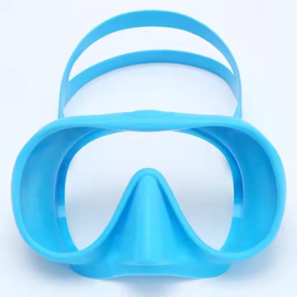 Liquid Silicone Scuba Diving Mask Frameless Snorkeling Swimming Silicone Scuba Mask