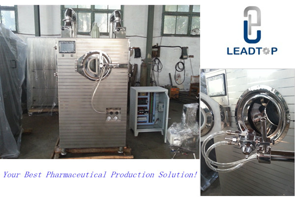 Máquina de capa de acero inoxidable de la película de 304 píldoras con los kilogramos/lote del volumen 10 de la tableta