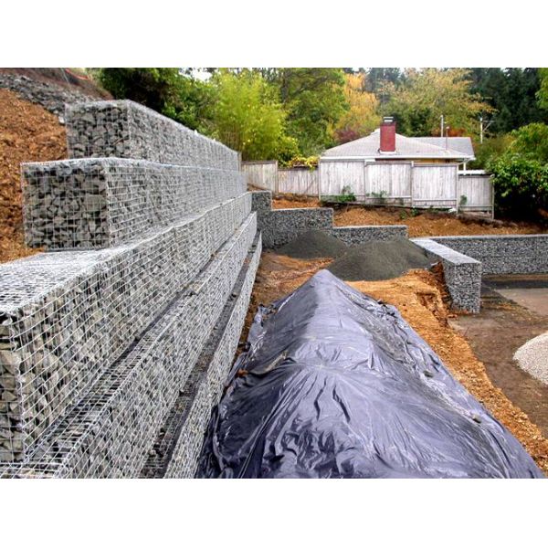 Backyard Garden Gabion Cages Wire Rock Baskets 2m×1m×1m / 1m×1m×1m