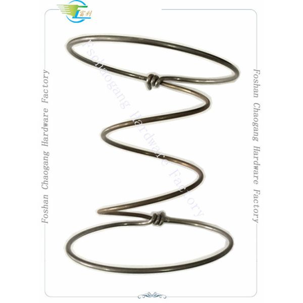High Carbon Steel Compressed Bonnell Spring Coil For Sofa / Mattress Making