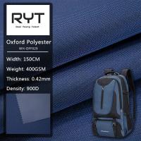 Tissu durable de PVC de polyester de 400GSM 900D pour la production de sport en plein air