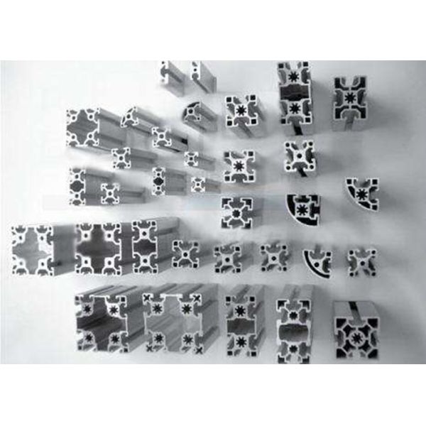 Grinding Bright Flat Milling 4040 Aluminum Assembly Line Extrusions