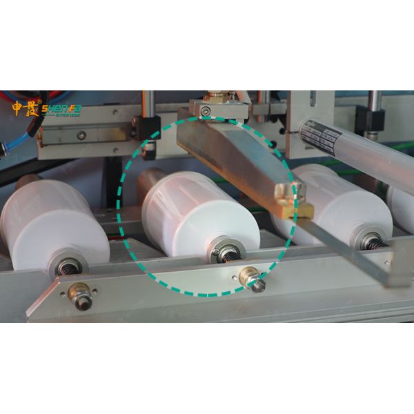 Barcode Inkjet Multi Color Screen Printing Machine For Plastic Bottles