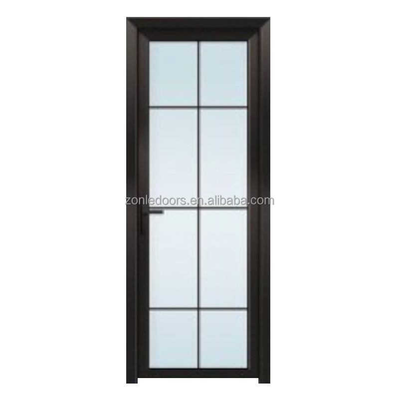 New Arrival Hotel Home Bathroom Aluminum Framed Double Sliding Tempered Glass Shower Door