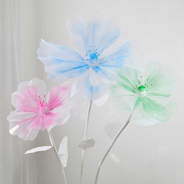 OEM/ODM Suporte Foam Set de Flores Gigantes para decoração de casamento atraente
