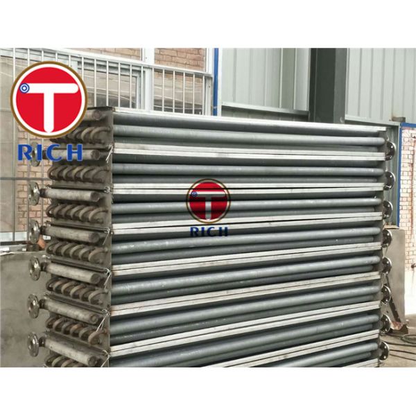 ASTM A213 Stainless Steel Fin Tube 1100 Aluminum Fin Embedded In 304 Tube