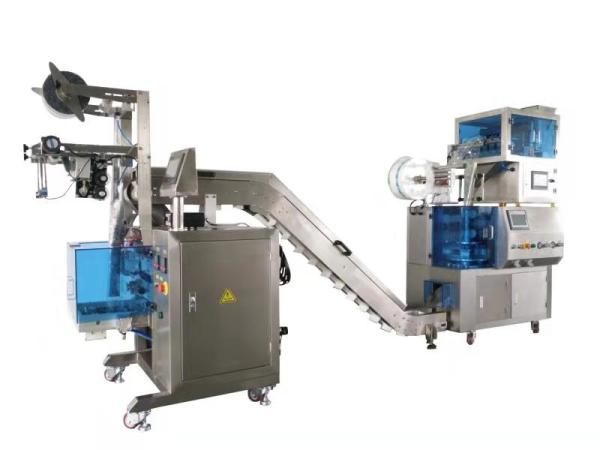 Tea Granule Packing Machine 50-140mm Bag Width 900kg Weight AL Film Material