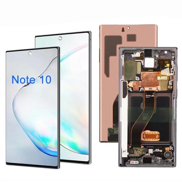 High Color Saturation SMG  Note 10 Plus Lcd Screen Replacement RoHS