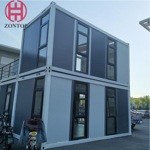 Zontop Luxury Resort Apartment Modular Prefabricated Modern Design Living House Prefab Flat Pack Container Home